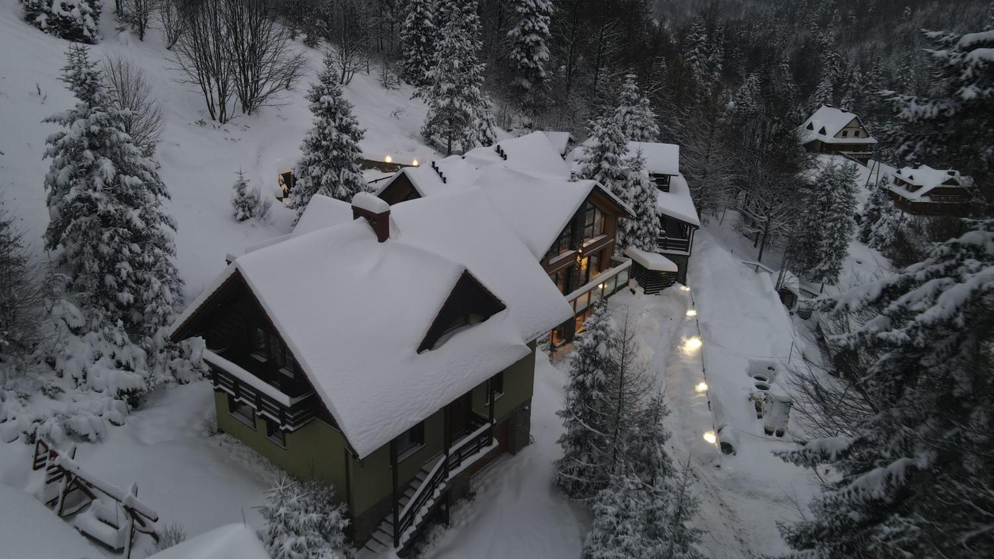 Malinowy Domek W Szczyrku Bagian luar foto